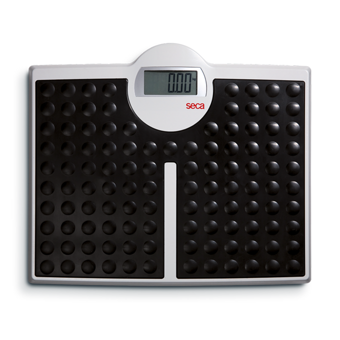 SECA 813 FLAT SCALES, 200kg, BLACK